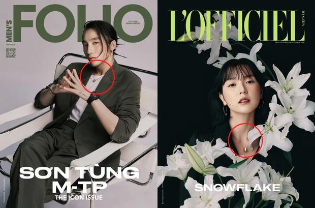 Cả hai được cho là cùng đeo "vật định tình" trong bộ ảnh gần đây. Cả hai được cho là cùng đeo "vật định tình" trong bộ ảnh gần đây.