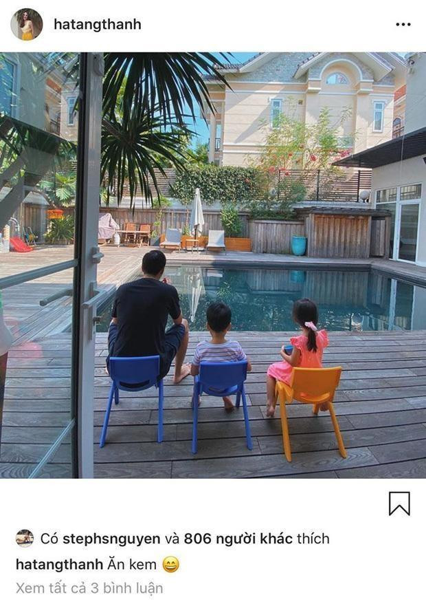 Cô thường đăng tải hình ảnh về gia đình ấm cúng của mình. Cô thường đăng tải hình ảnh về gia đình ấm cúng của mình.