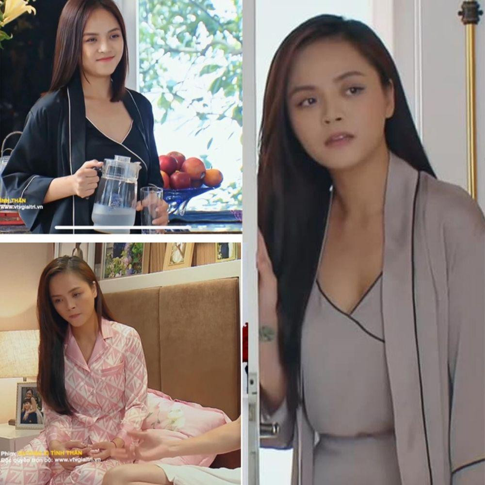 Style đồ ngủ của Khánh Thy cũng thu hút sự chú ý của khán giả bởi sự tinh tế và sang trọng. Style đồ ngủ của Khánh Thy cũng thu hút sự chú ý của khán giả bởi sự tinh tế và sang trọng.