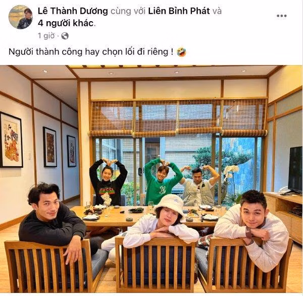 Ngô Kiến Huy đăng ảnh "dìm hàng" riêng mình Lan Ngọc. (Ảnh: FB Ngô Kiến Huy). Ngô Kiến Huy đăng ảnh "dìm hàng" riêng mình Lan Ngọc. (Ảnh: FB Ngô Kiến Huy).