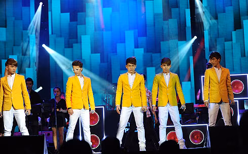 365 của bà bầu Ngô Thanh Vân hát live nhạt nhòa. Ảnh: Tô Thanh Tân