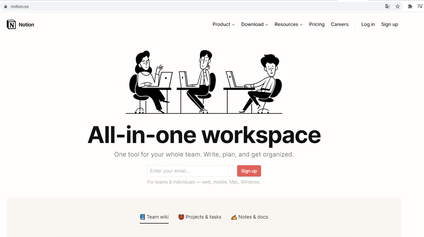 Notion giải quyết cho bạn "bài toán thời gian" chỉ với "tất cả trong một". Notion giải quyết cho bạn "bài toán thời gian" chỉ với "tất cả trong một".