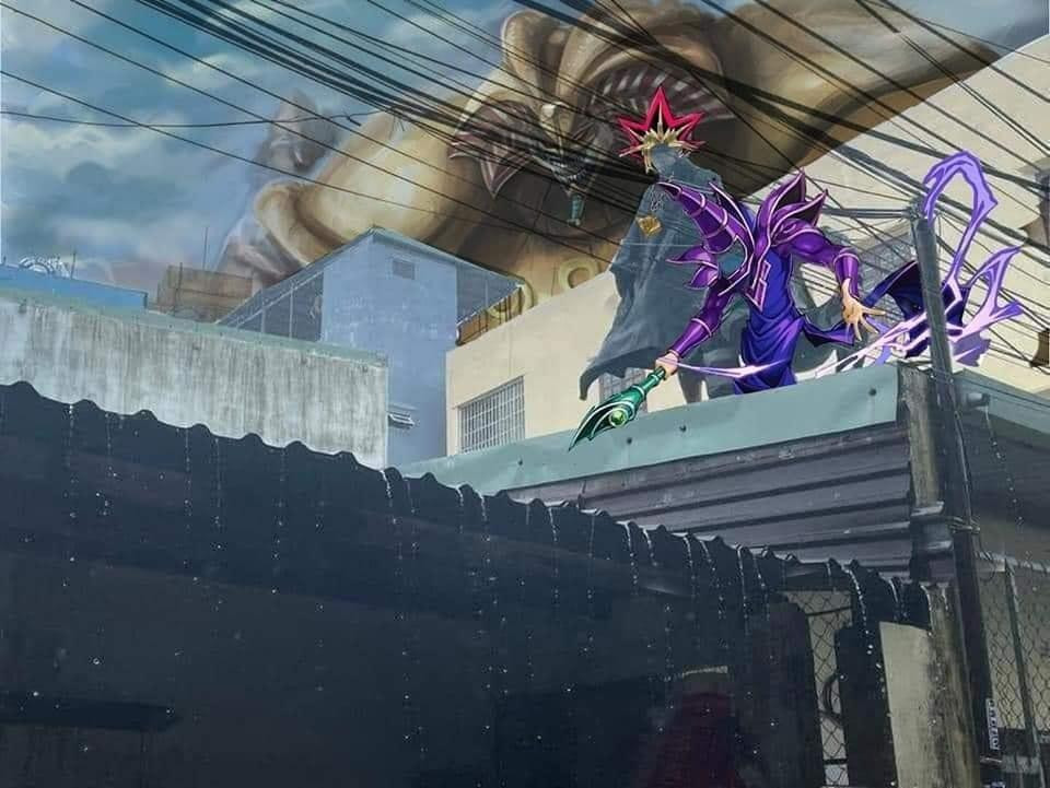 Cảm hứng được lấy ý tưởng từ bộ truyện Yugioh. (Ảnh: Chiến Akira) Cảm hứng được lấy ý tưởng từ bộ truyện Yugioh. (Ảnh: Chiến Akira)