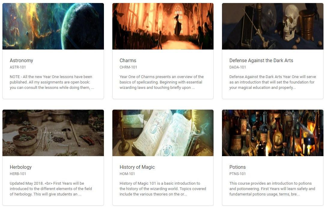 Các phù thủy cũng phải học rất nhiều môn trước khi trở thành một phù thủy thật sự. Các phù thủy cũng phải học rất nhiều môn trước khi trở thành một phù thủy thật sự.