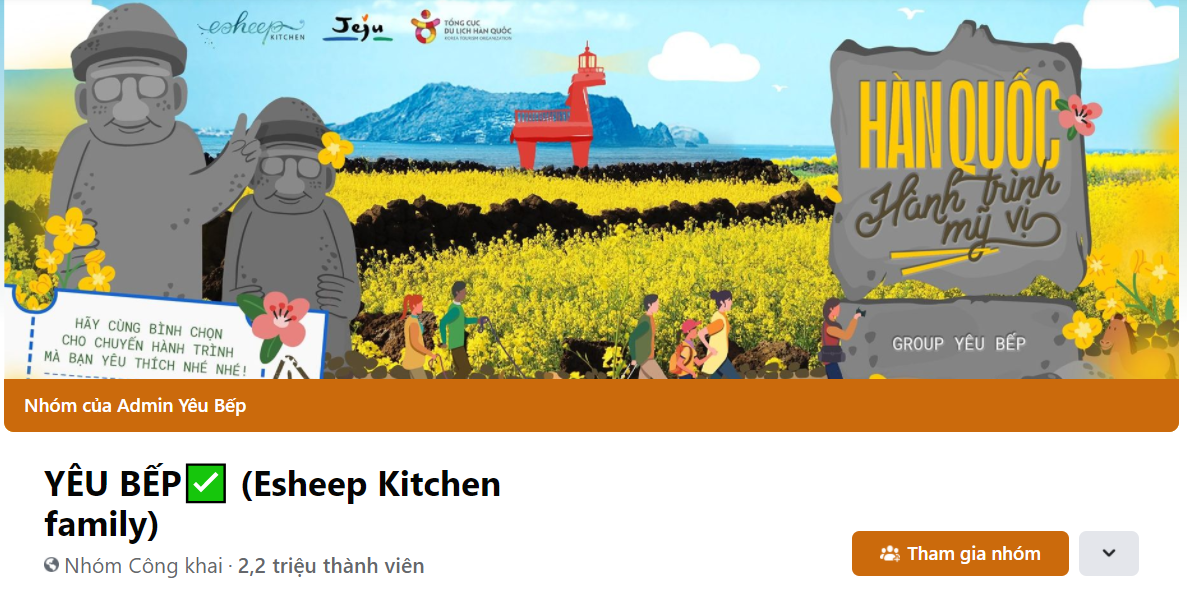 Các group liên quan đến nấu ăn, nướng bánh hay chia sẻ công thức chế biến vô cùng nở rộ, lọt vào top 50 nhóm phổ biến nhất trên Facebook và Instagram tại Việt Nam. Các group liên quan đến nấu ăn, nướng bánh hay chia sẻ công thức chế biến vô cùng nở rộ, lọt vào top 50 nhóm phổ biến nhất trên Facebook và Instagram tại Việt Nam.