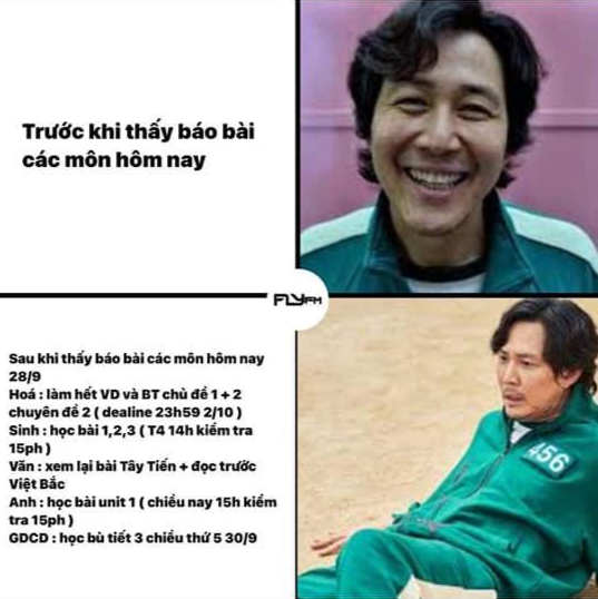 Gen Z khi xem xong danh sách bài tập cần làm mà muốn "hết hồn" luôn! (Ảnh: Đan Khanh)