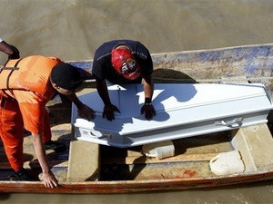 Thi thể một nan nhân được tìm thấy