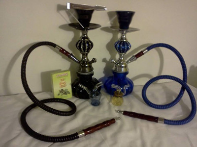 Bộ bàn đèn phổ biến dùng để hút Shisha. Bộ bàn đèn phổ biến dùng để hút Shisha