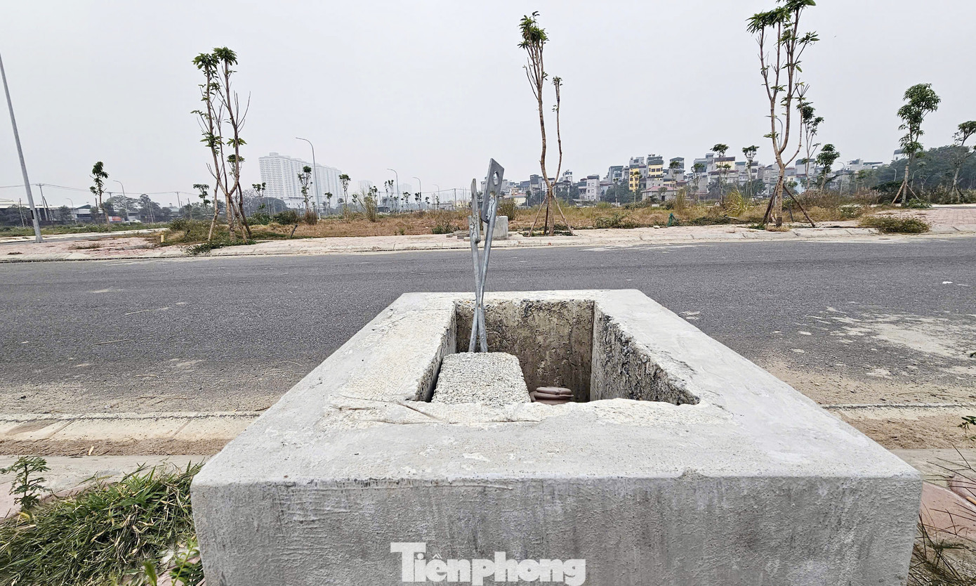 Theo ghi nhận của PV, khu di dân phục vụ giải phóng mặt bằng khu tưởng niệm danh nhân Chu Văn An nằm trên địa bàn thôn Văn, xã Thanh Liệt đang trong quá trình xây dựng hạ tầng kỹ thuật dự án.