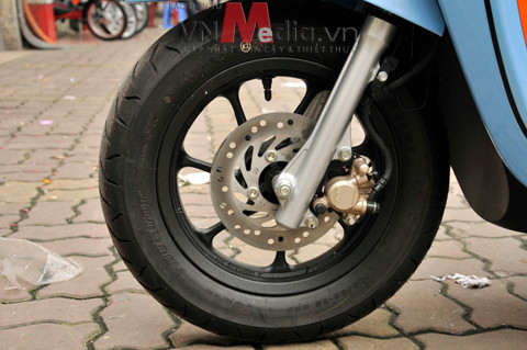 Phanh trước dạng đĩa 1 piston