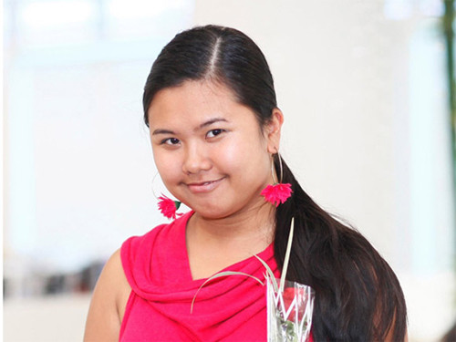 Sự tự tin và không ngại dấn thân đã đưa cô gái trẻ đến với vị trí nhiều người mơ ước.