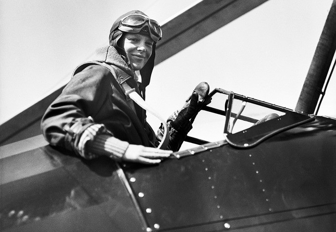 Nữ phi công nổi tiếng Amelia Earhart. Ảnh: NBC News