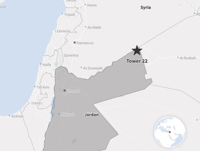 Vị trí Tháp 22. Đồ họa: Reuters Vị trí Tháp 22. Đồ họa: Reuters