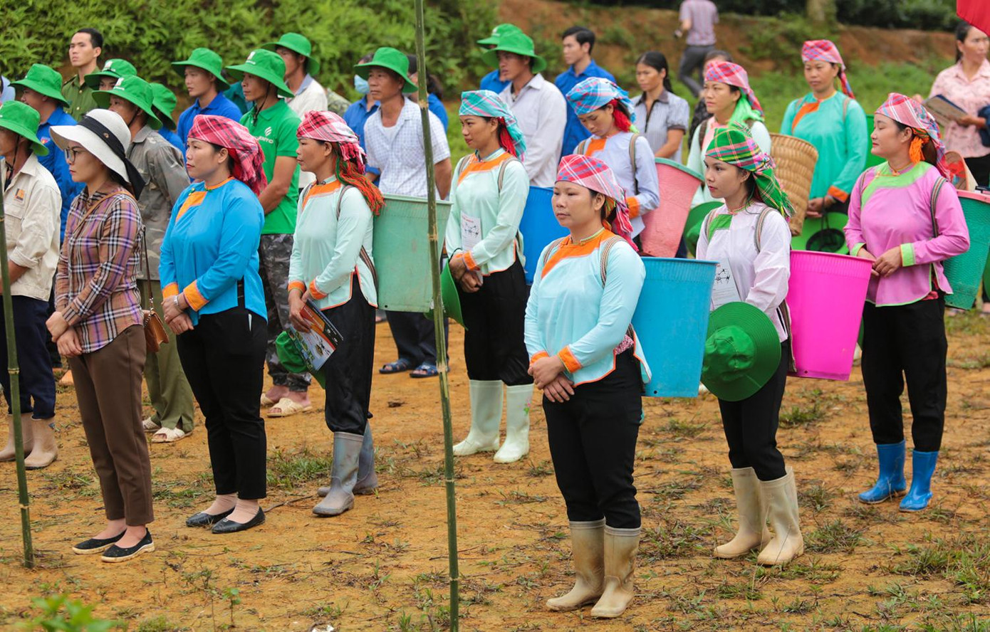 Sáng nay (7/8), tại xã Bản Sen, huyện Mường Khương (Lào Cai), Ban chỉ đạo phát triển sản xuất nông nghiệp hàng hóa huyện Mường Khương đã tổ chức buổi phát động phong trào trồng chè năm 2022 đến các hộ dân. Sáng nay (7/8), tại xã Bản Sen, huyện Mường Khương (Lào Cai), Ban chỉ đạo phát triển sản xuất nông nghiệp hàng hóa huyện Mường Khương đã tổ chức buổi phát động phong trào trồng chè năm 2022 đến các hộ dân.