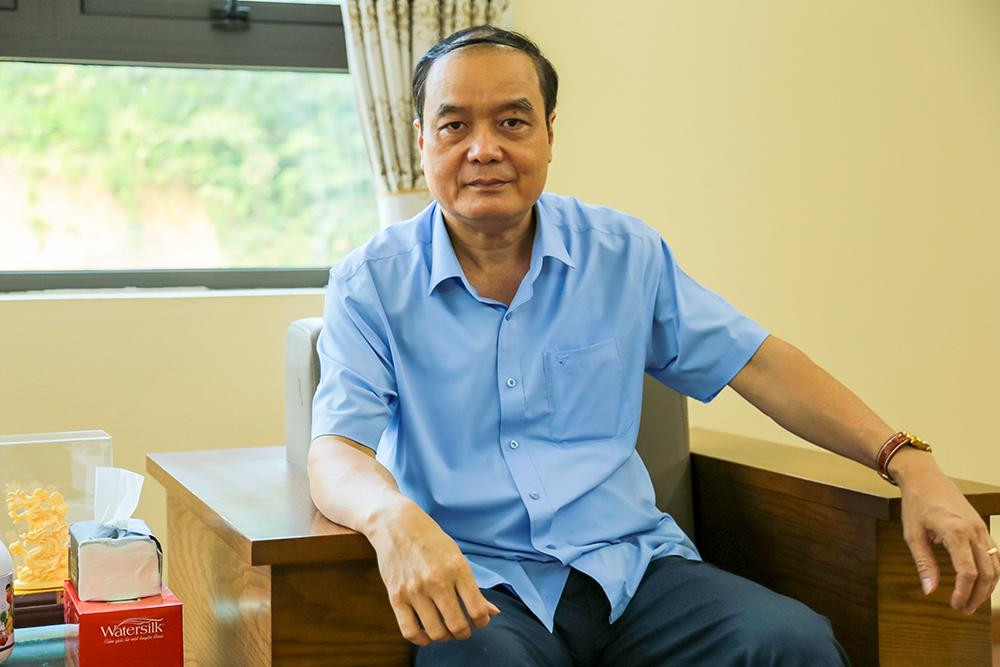 Ông Nguyễn Thanh Hà - Tổng Giám đốc công ty TNHH Một thành viên Apatit Việt Nam. Ảnh: Hân Nguyễn. Ông Nguyễn Thanh Hà - Tổng Giám đốc công ty TNHH Một thành viên Apatit Việt Nam. Ảnh: Hân Nguyễn.