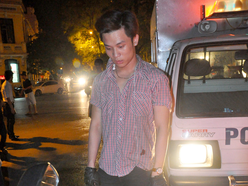 Đặng Minh Dũng sau khi gây tai nạn. Đặng Minh Dũng sau khi gây tai nạn