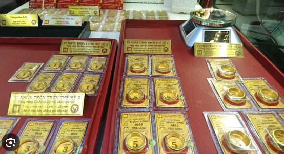 Giá nhẫn tròn trơn ở mức 66,5 triệu đồng/lượng - mức cao nhất từ trước tới nay. (Ảnh minh họa: ST).