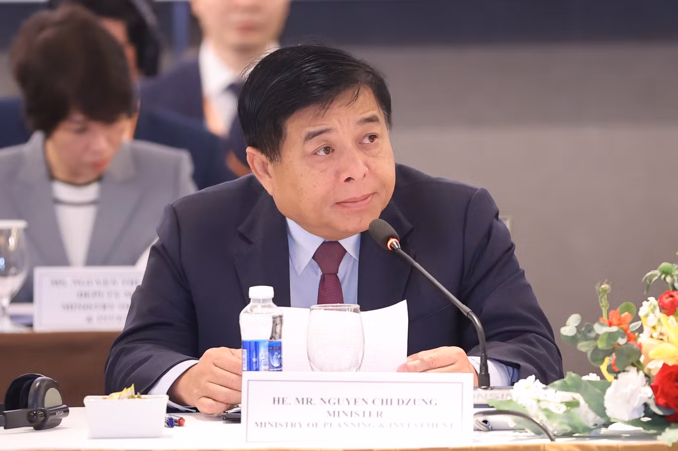 Bộ trưởng Bộ Kế hoạch và Đầu tư Nguyễn Chí Dũng.