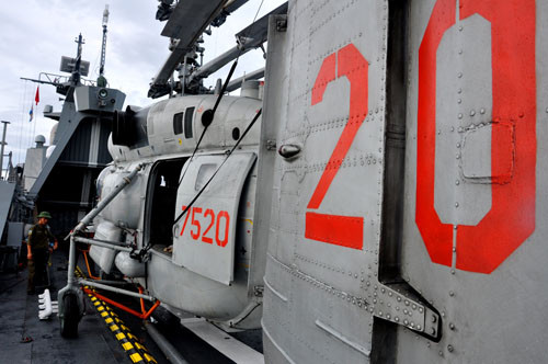 Trực thăng săn ngầm trên chiến hạm Đinh Tiên Hoàng - Lý Thái Tổ ảnh 6