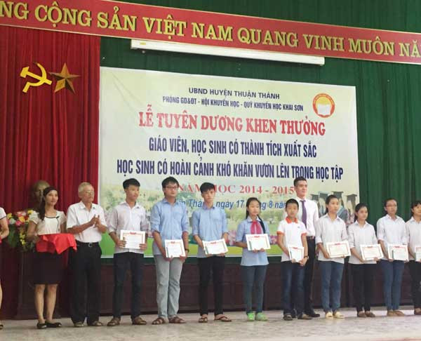 Khai Sơn với những hoạt động hướng về cộng đồng ảnh 1