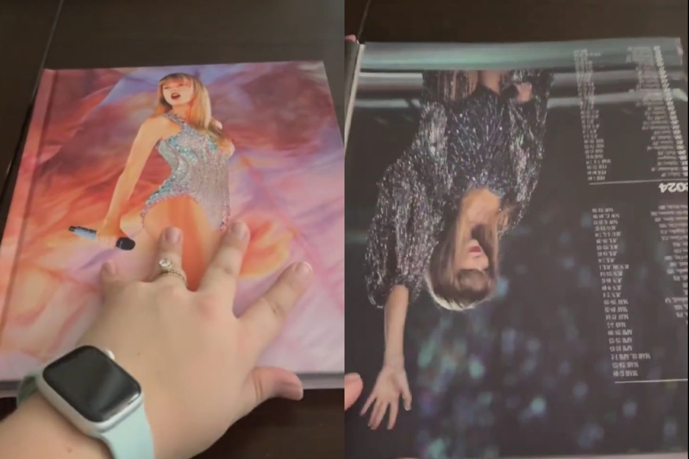 Một số cuốn sách bị in ngược.