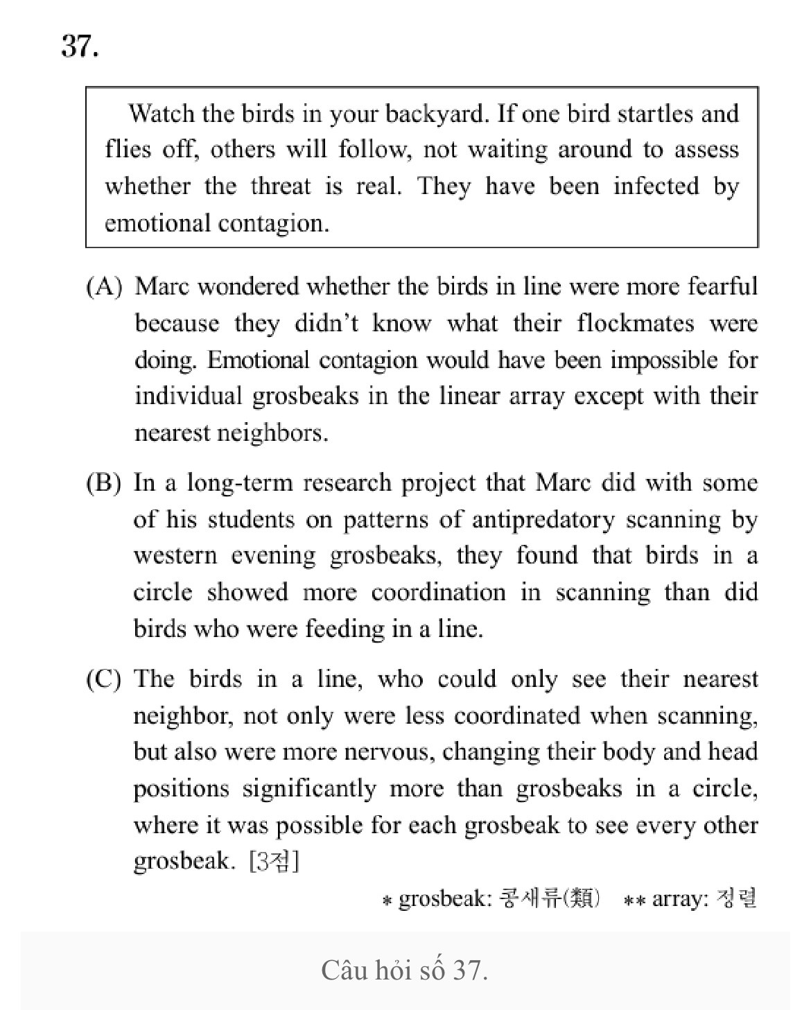Hai câu này không chỉ làm khó các sĩ tử tại phòng thi mà còn trở thành chủ đề bàn tán sôi nổi trên các diễn đàn học thuật.