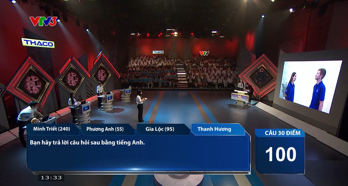 Thanh Hương dừng chân ở vị trí thứ ba.