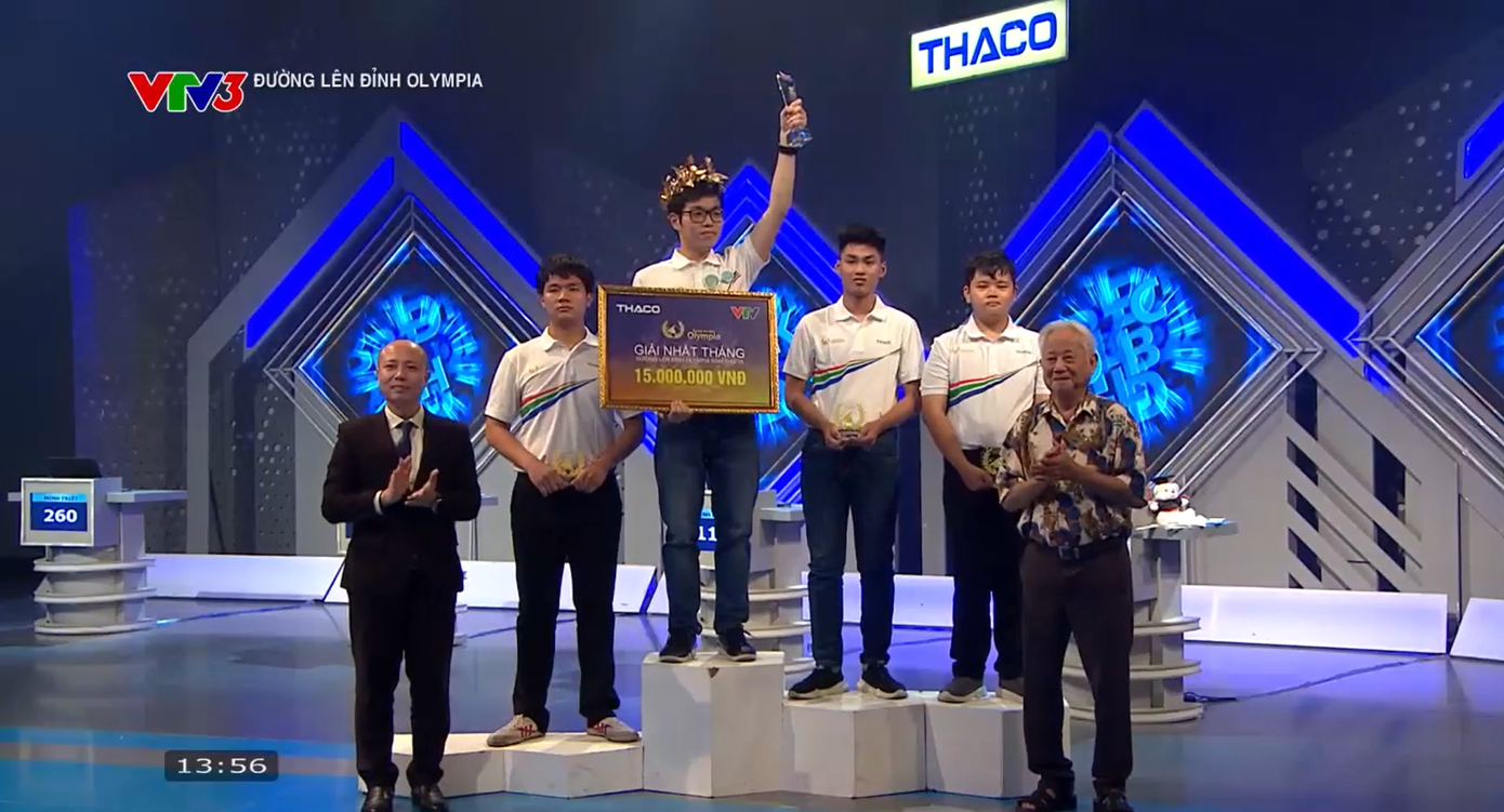 Minh Triết là thí sinh chiến thắng cuối cùng với tổng số điểm 260. Minh Triết là thí sinh chiến thắng cuối cùng với tổng số điểm 260.