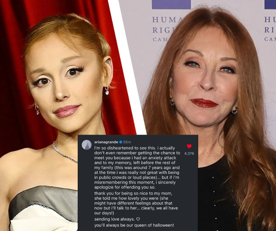 Ariana Grande gửi lời xin lỗi tới Elvira ngay sau khi đọc được tin tức. Ariana Grande gửi lời xin lỗi tới Elvira ngay sau khi đọc được tin tức.