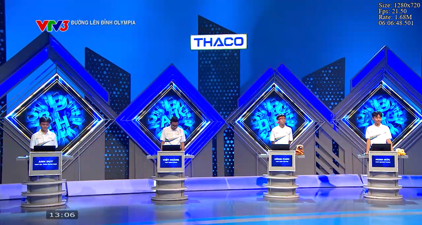 Bốn nam sinh sẽ góp mặt trong trận thi Tuần 3 - Tháng 2 - Quý 1 Bốn nam sinh sẽ góp mặt trong trận thi Tuần 3 - Tháng 2 - Quý 1