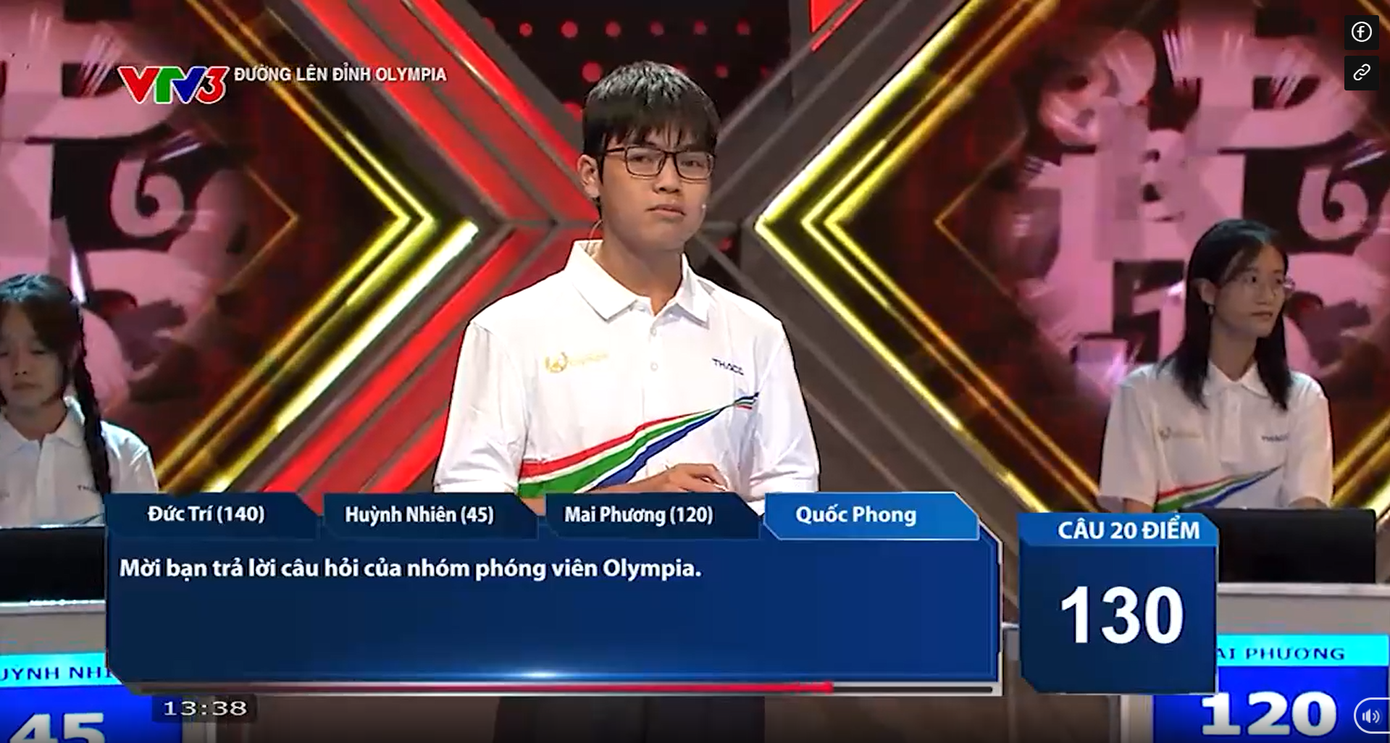 Quốc Phong biểu hiện không tốt ở phần thi của mình. Quốc Phong biểu hiện không tốt ở phần thi của mình.