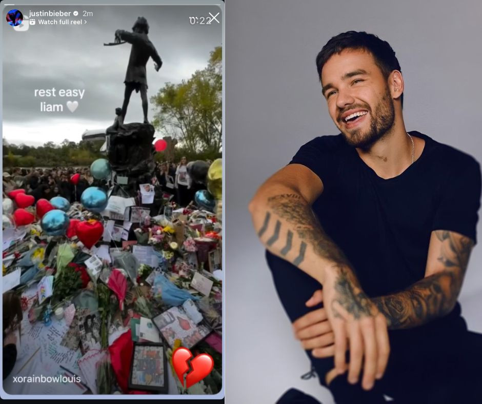 Justin Bieber đăng bài tưởng nhớ Liam Payne.