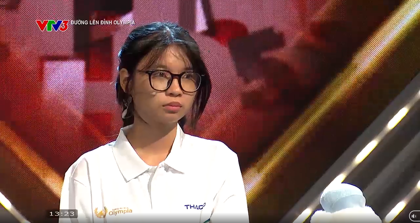 Xuân Mai xuất sắc khi trả lời chính xác từ khóa "Kim loại". Xuân Mai xuất sắc khi trả lời chính xác từ khóa "Kim loại".