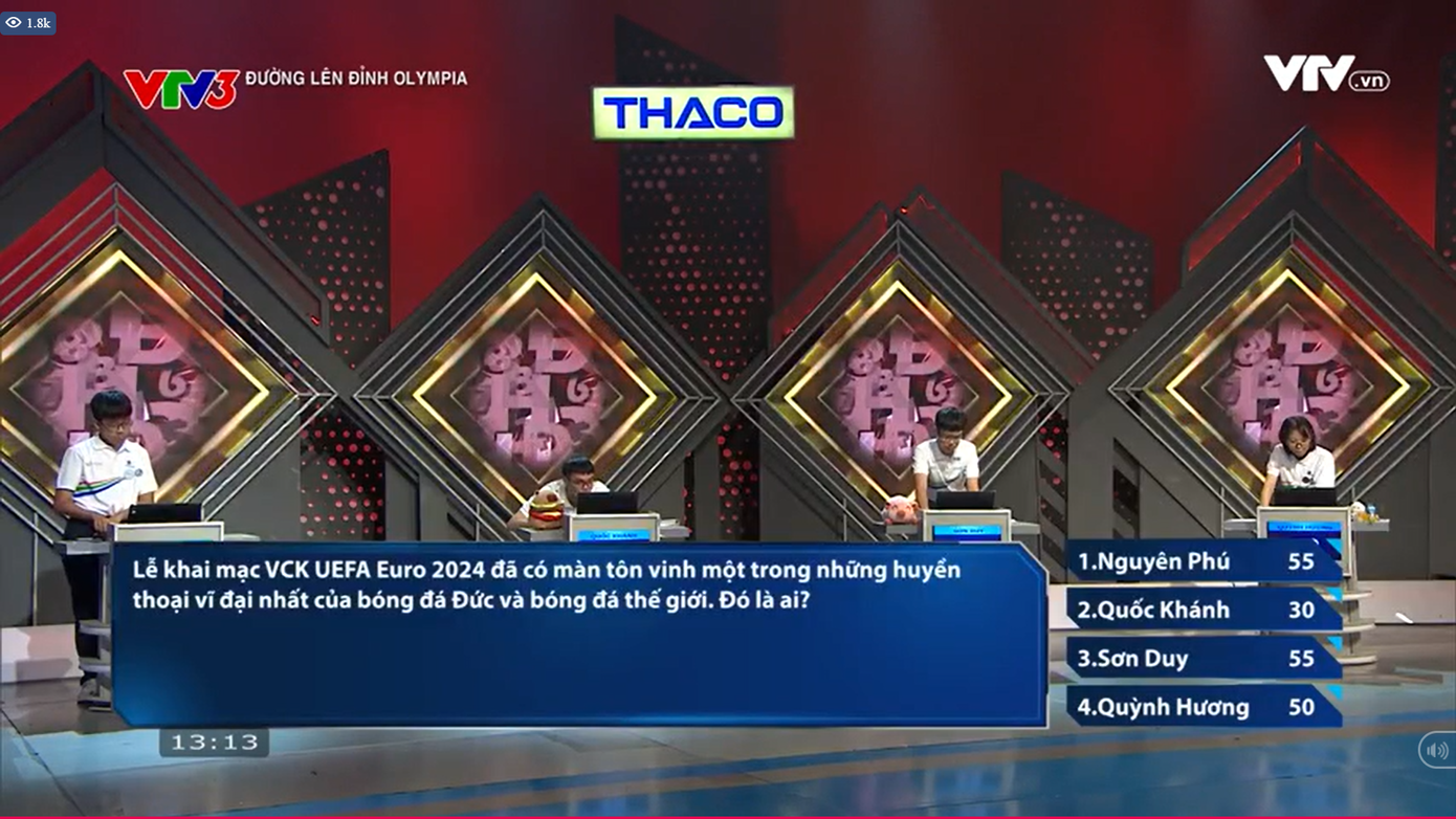 Nguyên Phú dẫn trước phần thi đầu tiên. Nguyên Phú dẫn trước phần thi đầu tiên.