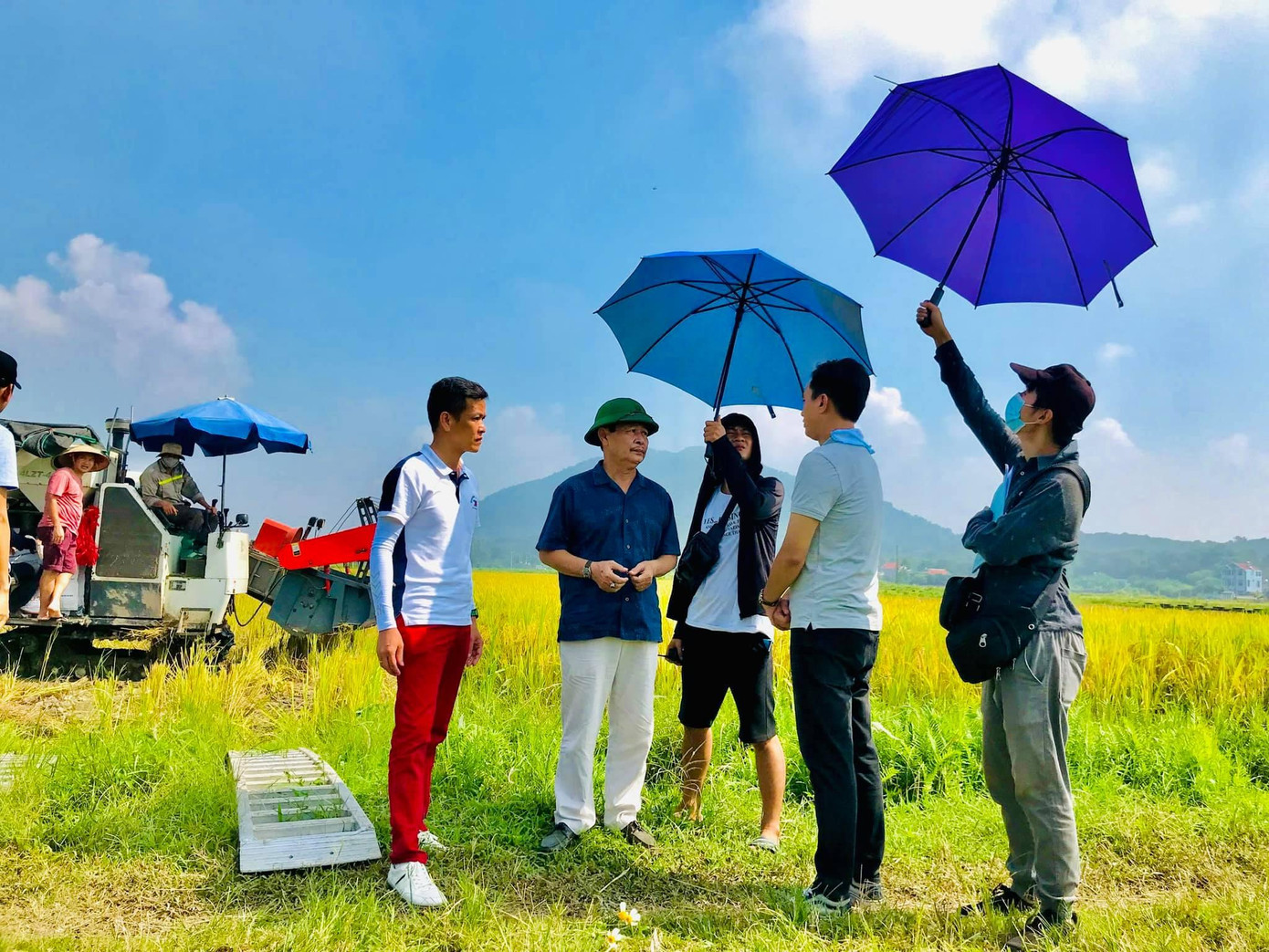 Bối cảnh đẹp của "Phố trong làng"