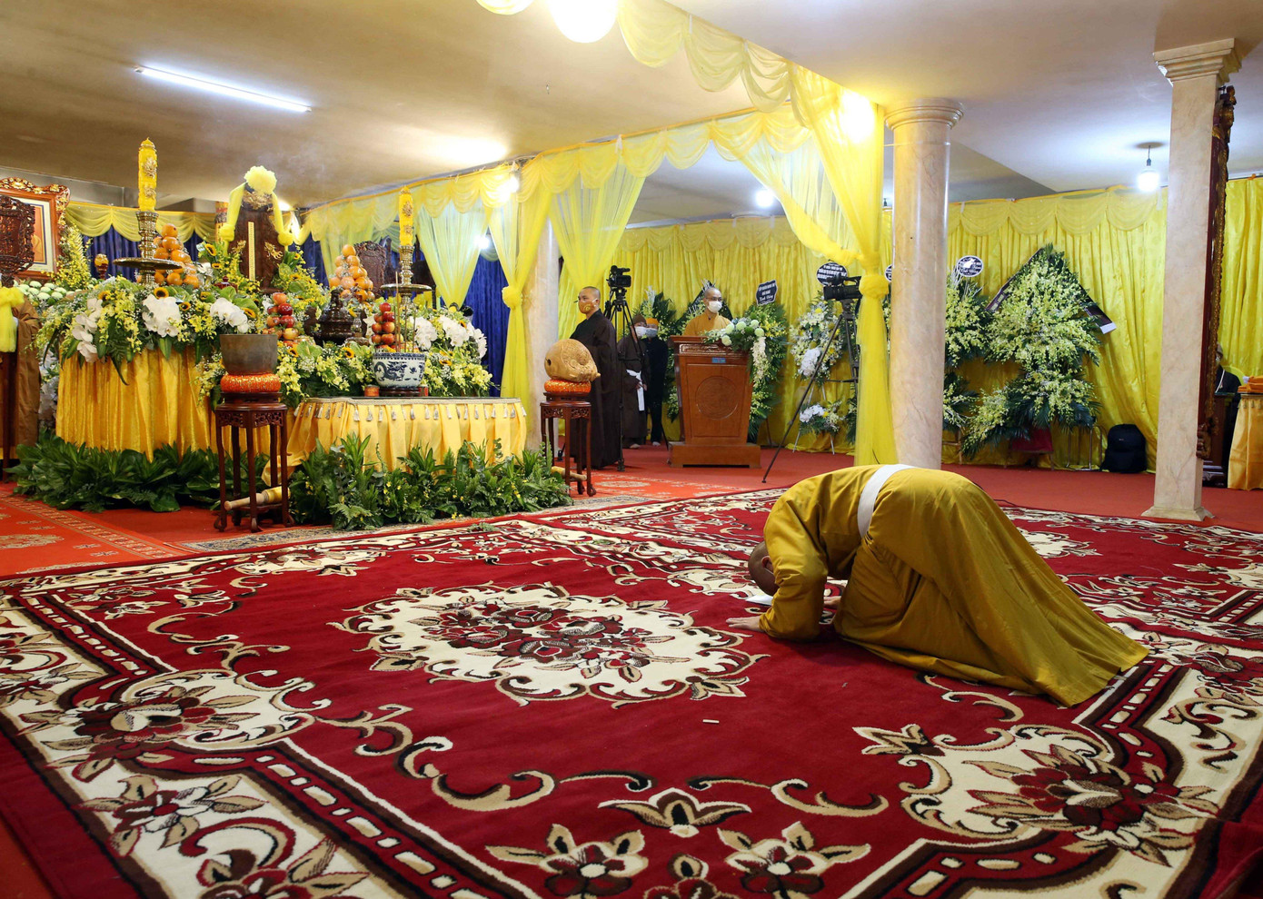 Đức Pháp chủ Thích Phổ Tuệ về cõi là nỗi mất mát to lớn của Giáo hội. Ảnh: Kiên Phạm