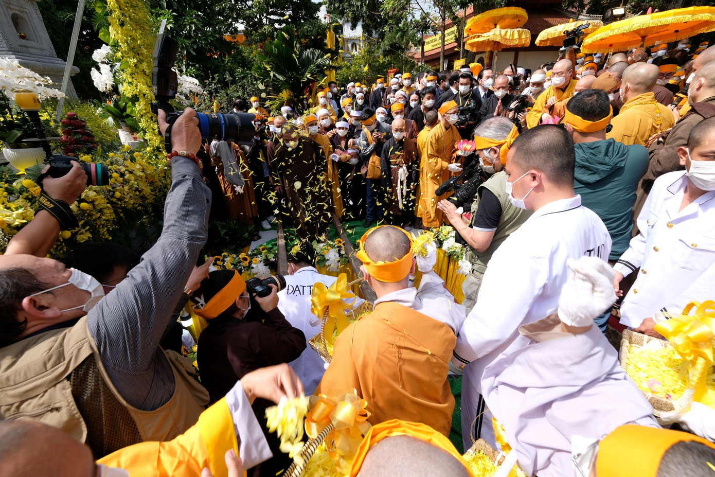 Phút tiễn biệt Đại lão hòa thượng Thích Phổ Tuệ về với Phật tổ