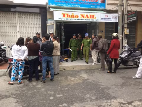 Hiện trường vụ gây án. Hiện trường vụ gây án