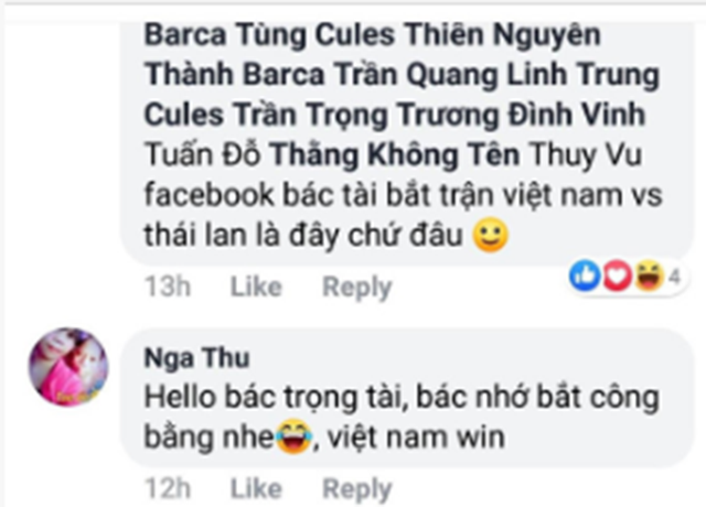 Dân mạng tin trọng tài điều hành công tâm trận Thái Lan vs Việt Nam ảnh 1