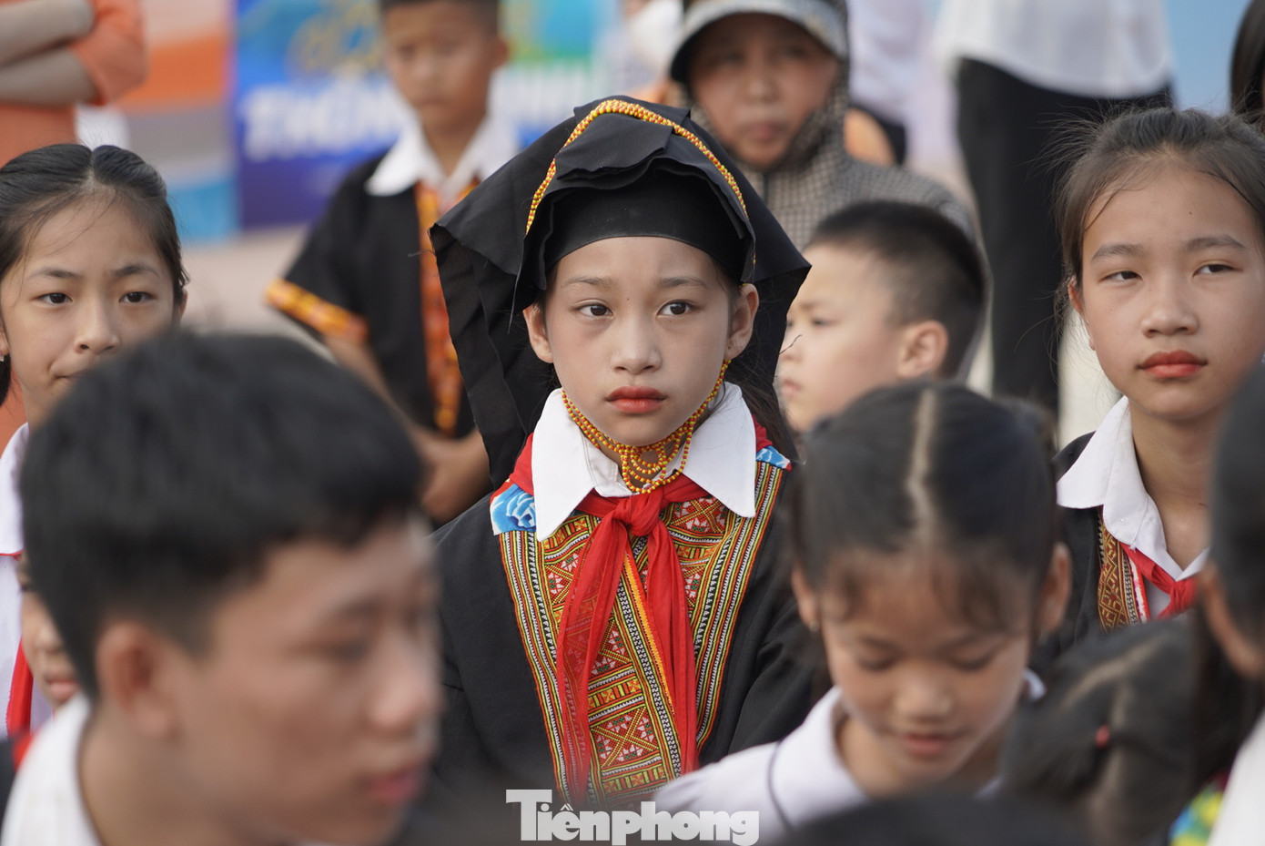 Các em thiếu nhi tham dự chương trình khai mạc hè. Ảnh: Hoàng Dương Các em thiếu nhi tham dự chương trình khai mạc hè. Ảnh: Hoàng Dương