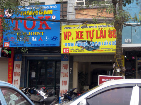 Thuê xe tự lái cháy hàng dịp 30/4. Ảnh Khánh Hòa 