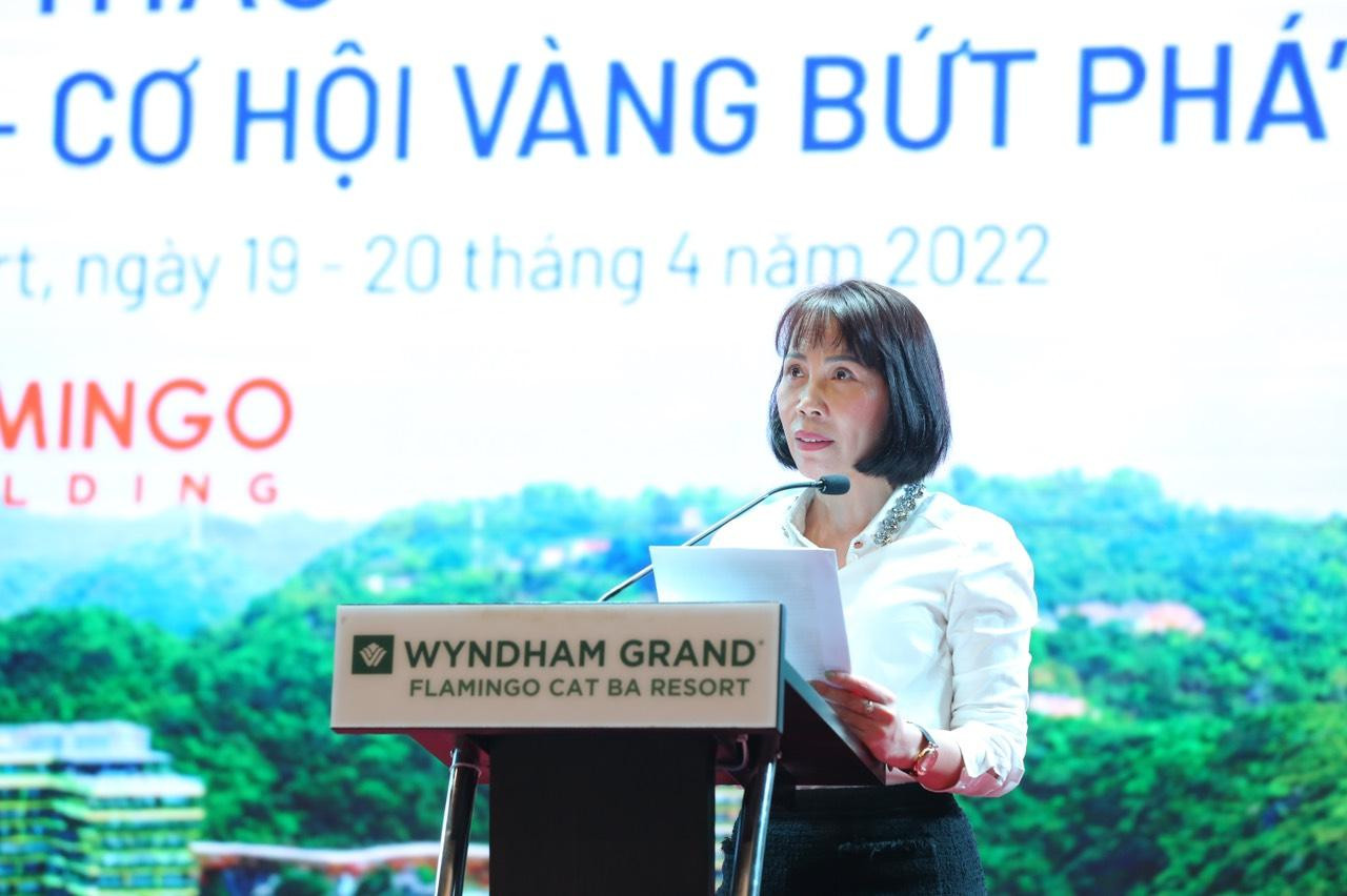 Bà Nguyễn Thị Thương Huyền - Giám đốc Sở Du lịch Hải Phòng.