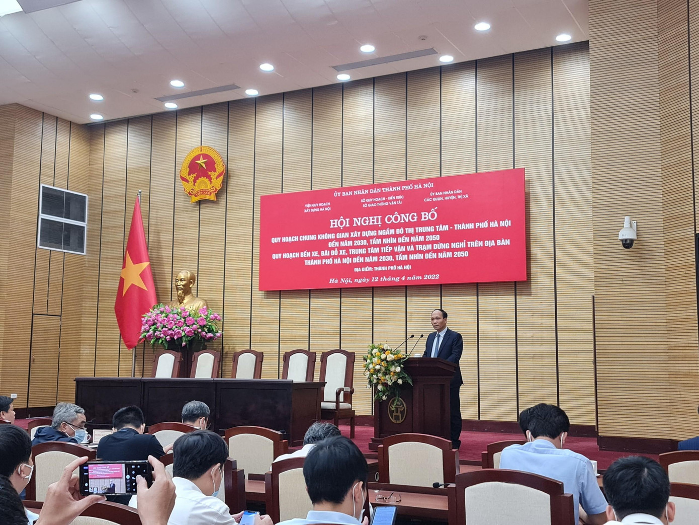 Toàn cảnh Hội nghị công bố Quy hoạch. Ảnh: Trần Hoàng