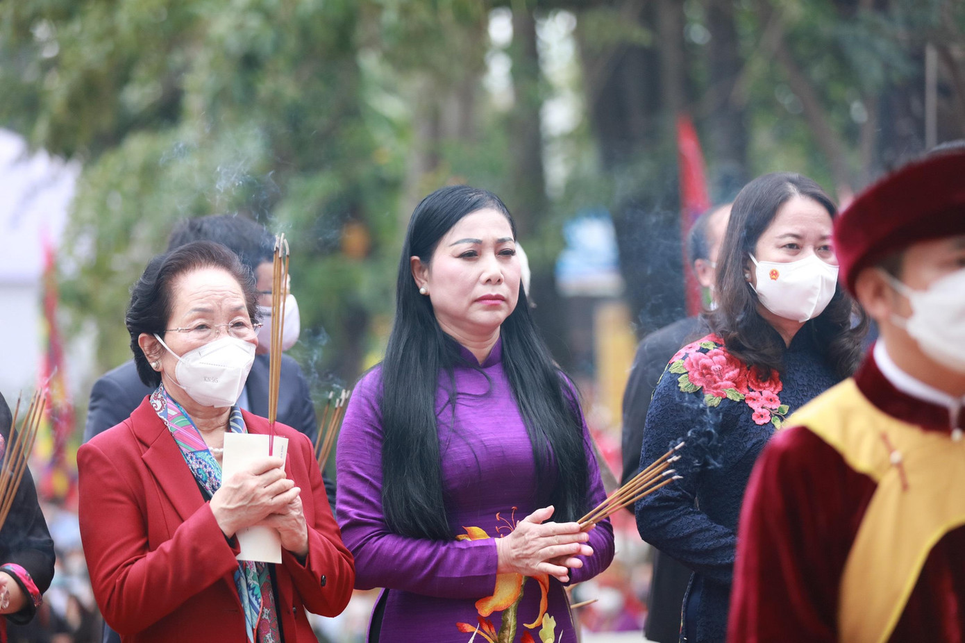 Lãnh đạo cơ quan Trung ương, tỉnh Vĩnh Phúc dâng hương tại Đền, Chùa Thượng Lãnh đạo cơ quan Trung ương, tỉnh Vĩnh Phúc dâng hương tại Đền, Chùa Thượng