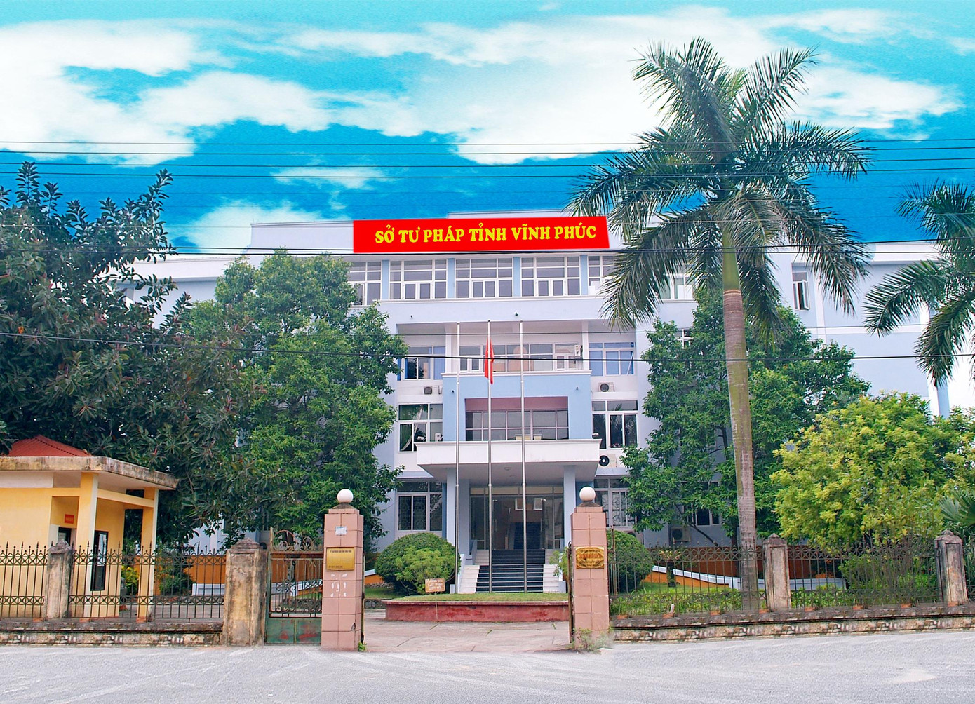 Trụ sở Sở Tư pháp tỉnh Vĩnh Phúc. Ảnh: Cổng TTĐT tỉnh Vĩnh Phúc