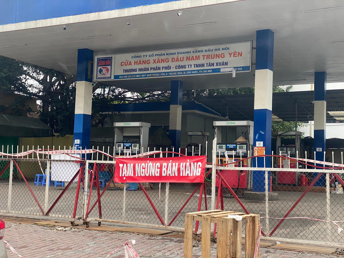 Cây xăng Nam Trung Yên - Ảnh minh họa