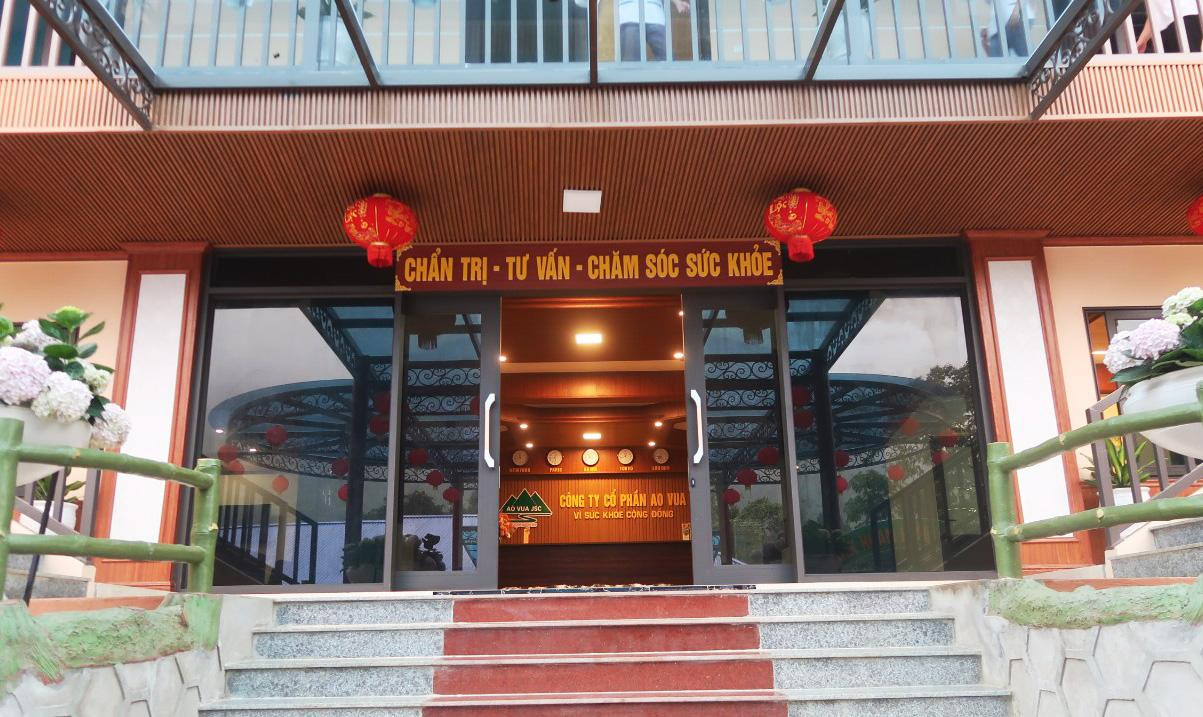 Nhân dịp này, Khu du lịch Ao Vua cho ra mắt Khu chăm sóc sức khỏe bằng thảo dược