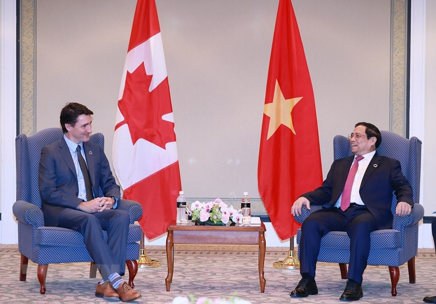 Quang cảnh cuộc gặp. (Ảnh: Dương Giang/TTXVN)