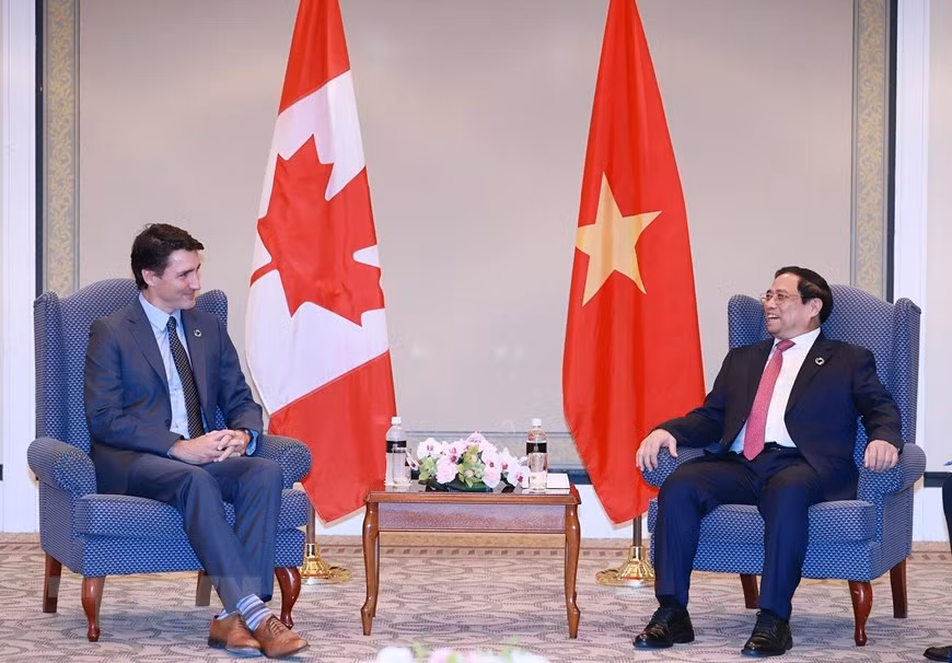 Quang cảnh cuộc gặp. (Ảnh: Dương Giang/TTXVN) Quang cảnh cuộc gặp. (Ảnh: Dương Giang/TTXVN)
