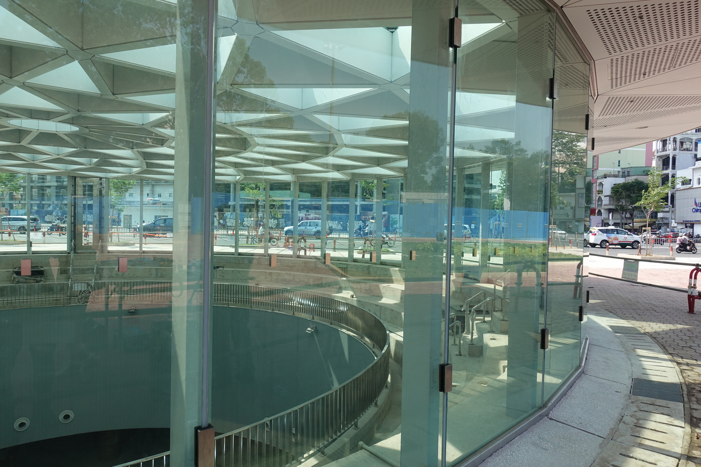 Cận cảnh ga lớn nhất tuyến metro số 1 Bến Thành - Suối Tiên đang hoàn thiện ảnh 6